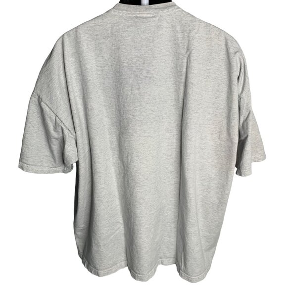 Vintage 90s M&Ms World Las Vegas T Shirt 2XL Grey Short Sleeve Snack Candy - Picture 4 of 7